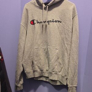Slight Heathered Light Gray Hoodie